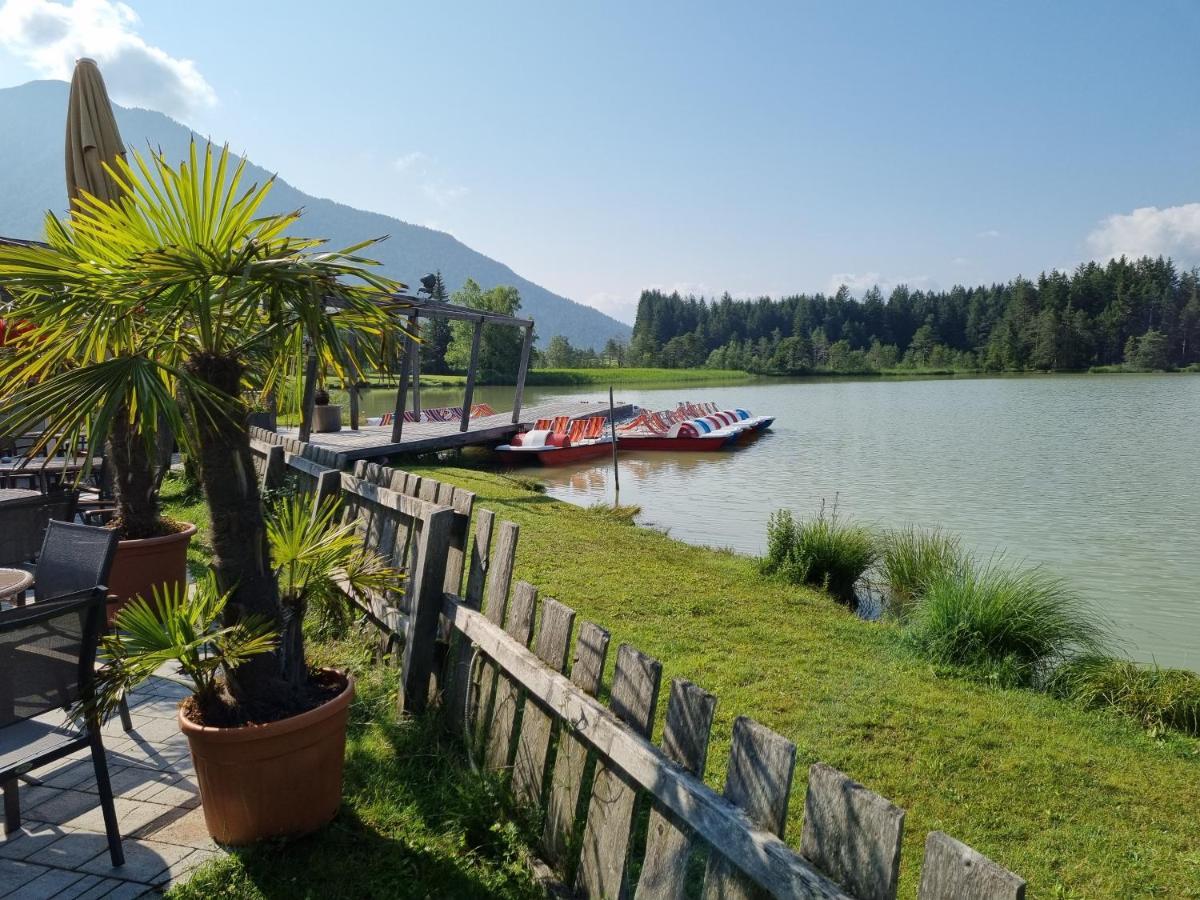 Wohlfuehl-Appartement Bergsee Family - Am Wildsee - Sup Und Schlitten For Free Seefeld in Tirol Dış mekan fotoğraf